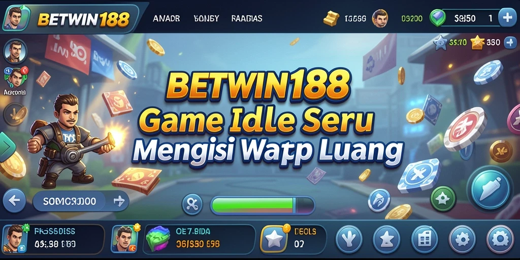 Tampilan utama gameplay BETWIN188 dengan elemen Idle.