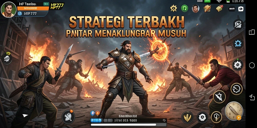 Tampilan gameplay HP777 yang menegangkan dan strategis.