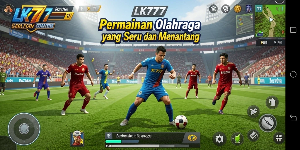 Tampilan gameplay LK777 yang mendebarkan dalam olahraga.