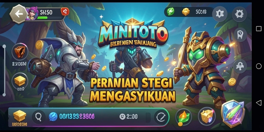 Tampilan gameplay menarik dari <strong>MINITOTO</strong> dengan pertarungan strategi mendebarkan.