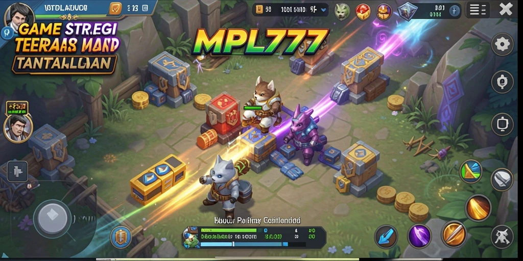 Tampilan gameplay MPL777 yang seru dan strategis.