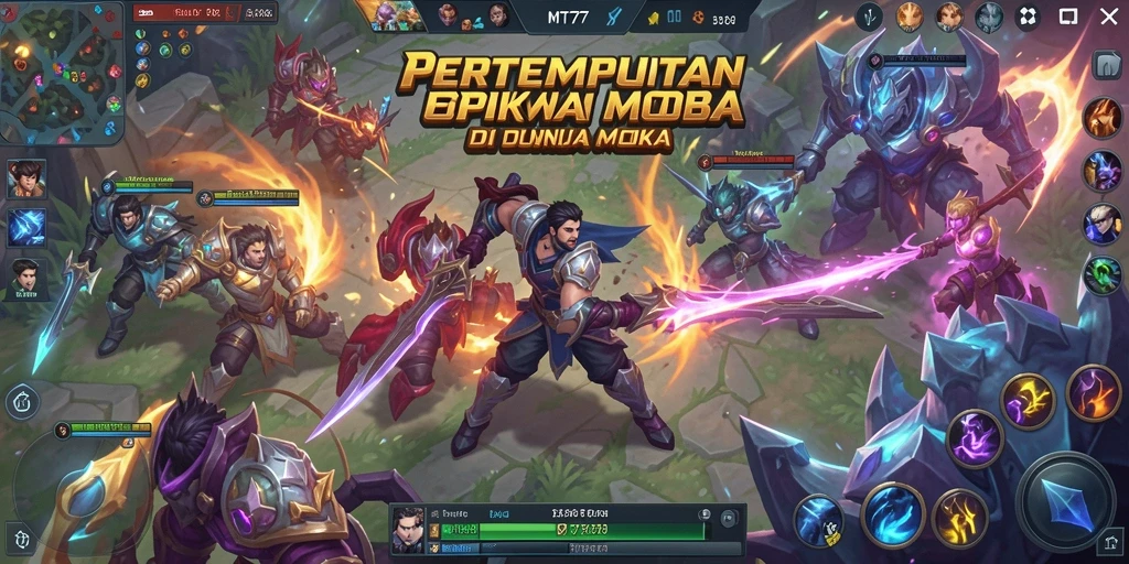 Tangkapan layar gameplay MT777 yang menampilkan aksi seru dan pertarungan strategi.