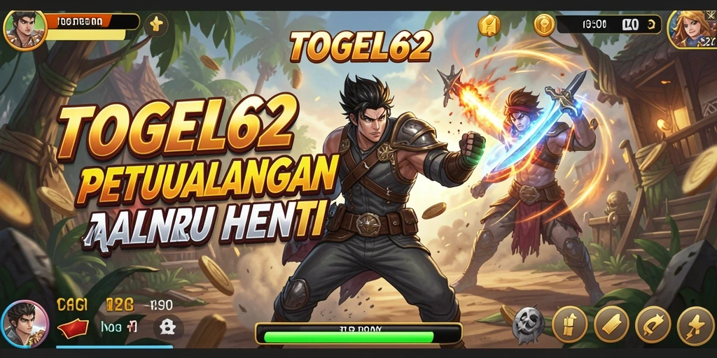 Tampilan action seru dari gameplay TOGEL62.
